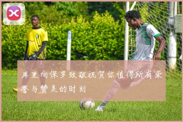 库里向保罗致敬祝贺你值得所有荣誉与赞美的时刻